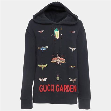 gucci garden hoodie insectz|Gucci Insects Garden Printed Hoodie .